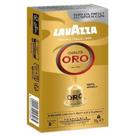 Cápsula Lavazza Qualitá Oro para cafeteras Nespresso/ Caja de 10 - Tiensol