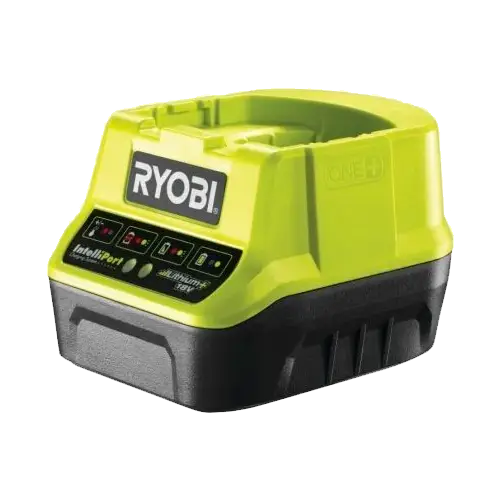Cargador Baterías Ryobi RC18120 18V ONE + | 2.0A | Compacto e Inteligente - Accesorios de Herramientas