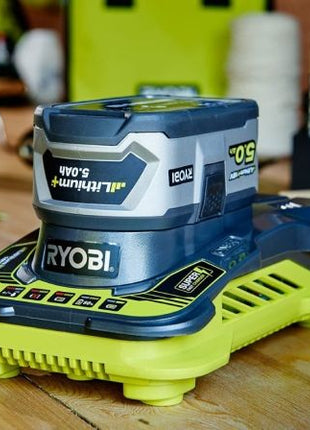 Cargador de Baterías Ryobi ONE+ RC18 - 150 Litio - ion/ 18V 5,0 Ah/ Sin batería - Tiensol