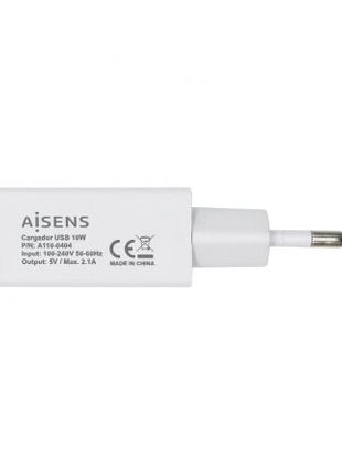 Cargador de Pared Aisens A110 - 0404/ 1xUSB/ 10W - Tiensol