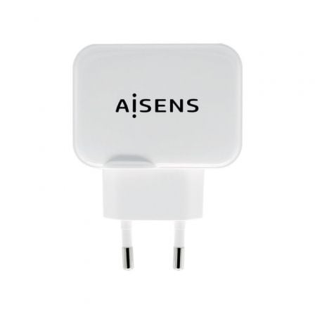 Cargador de Pared Aisens A110 - 0439/ 2xUSB/ 17W - Tiensol