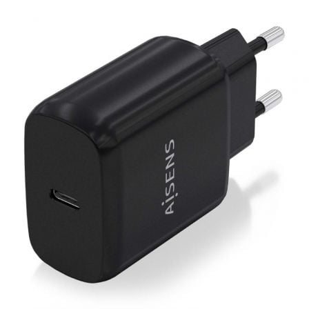 Cargador de Pared Aisens A110 - 0757/ 1xUSB Tipo - C/ 25W - Tiensol