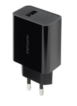 Cargador de Pared Nanocable 10.10.2004/ 1xUSB/ 2.1A/ Negro - Tiensol