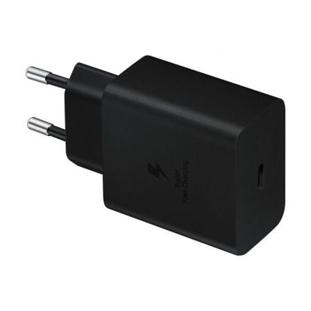 Cargador de Pared Samsung EP - T4510XBEGEU/ 1xUSB Tipo - C + Cable USB Tipo - C/ 45W - Tiensol