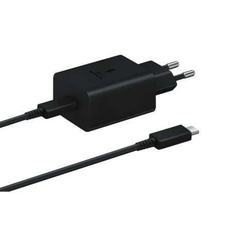 Cargador de Pared Samsung EP - T4510XBEGEU/ 1xUSB Tipo - C + Cable USB Tipo - C/ 45W - Tiensol