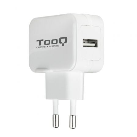 Cargador de Pared TooQ TQWC - 1S01WT/ 1xUSB/ 12W/ Blanco - Tiensol