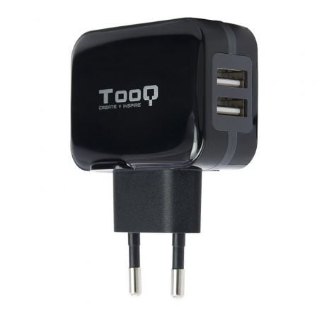 Cargador de Pared TooQ TQWC - 1S02/ 2xUSB/ 17W - Tiensol