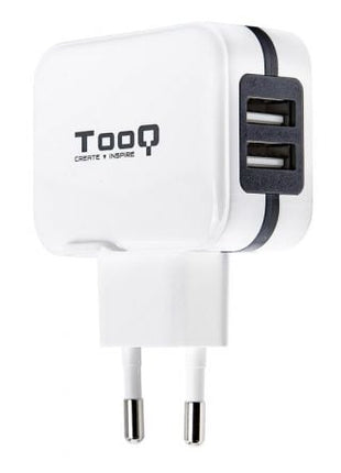 Cargador de Pared TooQ TQWC - 1S02WT/ 2xUSB/ 17W - Tiensol