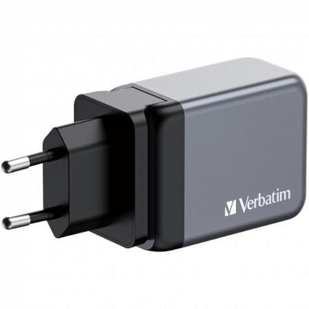 Cargador de Pared Universal Verbatim GNC - 65/ 2xUSB Tipo - C/ 1xUSB/ 65W - Tiensol