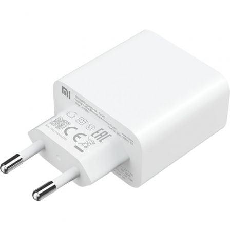 Cargador de Pared Xiaomi Mi 33W Wall Charger/ 1xUSB Tipo - C/ 1xUSB/ 33W - Tiensol