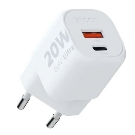 Cargador de Pared Xtorm XEC020/ 1xUSB Tipo - C/ 1xUSB/ 20W - Tiensol