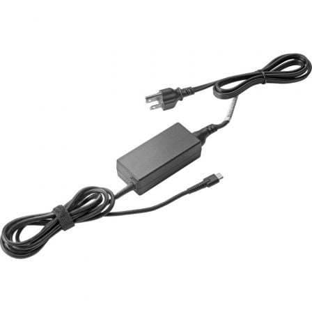 Cargador de Portátil HP LC Adapter USB - C/ 45W/ Automático/ Voltaje 15V - Tiensol