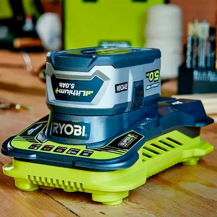 Cargador Rápido Ryobi RC18150 18V ONE + | 5.0A | Smart Charger - Accesorios de Herramientas