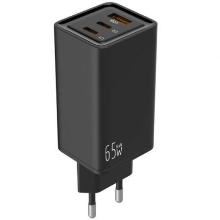 Cargador Universal Leotec LECSPH65W3K/ 2xUSB Tipo - C/ 1xUSB/ 65W - Tiensol