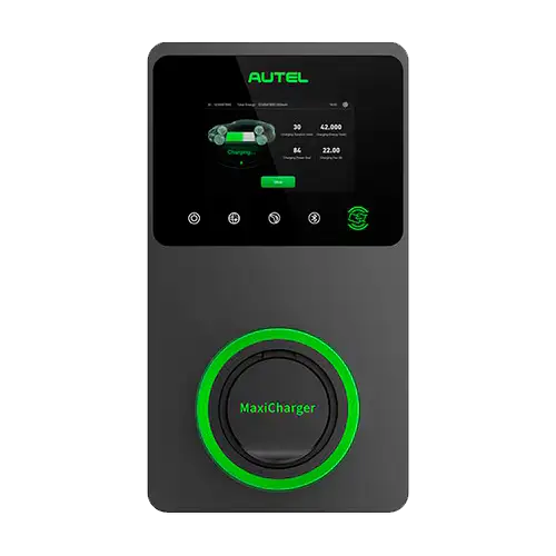 Cargador VE Autel MaxiCharger AC Elite 22kW Socket LCD 4G - Cargadores de Vehículo Eléctrico