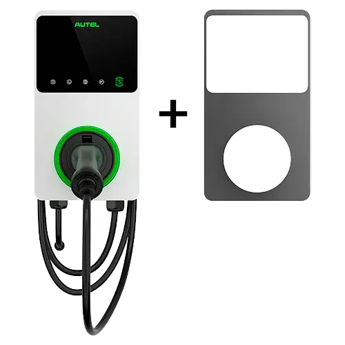 Cargador VE Autel MaxiCharger AC Elite 7,4kW Cable 5m Gris + Cover - Cargadores de Vehículo Eléctrico