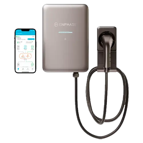Cargador VE Enphase IQ EV Charger 2 7,4/22kW Cable 7,5m - Cargadores de Vehículo Eléctrico