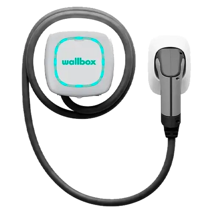 Cargador VE Wallbox Pulsar Max 7,4kW Cable 7m Blanco - Cargadores de Vehículo Eléctrico