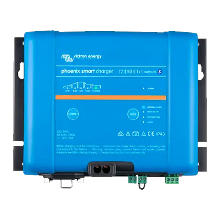 Cargador de Baterias Victron Phoenix Smart IP43 12/50 (1+1) - Tiensol