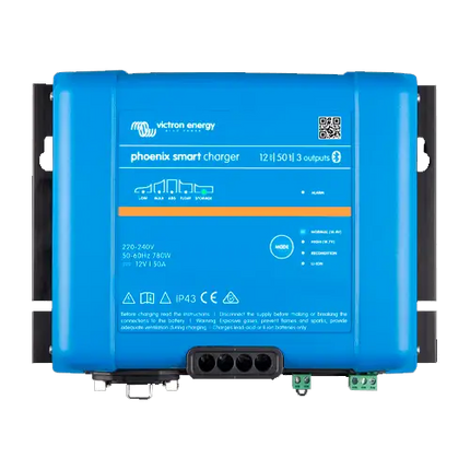 Cargador de Baterias Victron Phoenix Smart IP43 12/50 (3) - Tiensol
