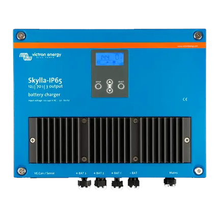 Cargador de Baterias Victron Skylla IP65 12/70 (3) - Tiensol