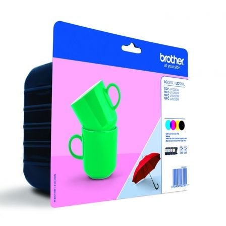 Cartucho de Tinta Original Brother LC - 227XL Alta Capacidad Multipack/ Cian/ Magenta/ Amarillo/ Negro - Tiensol