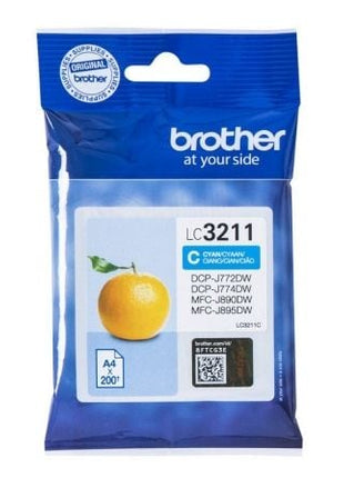 Cartucho de Tinta Original Brother LC - 3211C/ Cian - Tiensol