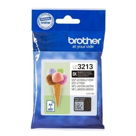 Cartucho de Tinta Original Brother LC - 3213/ Negro - Tiensol