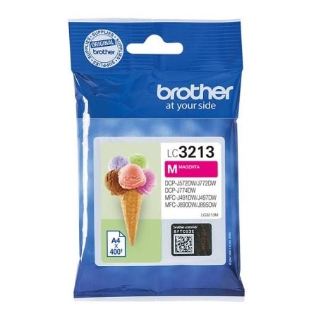 Cartucho de Tinta Original Brother LC - 3213M/ Magenta - Tiensol