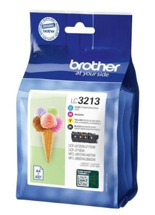 Cartucho de Tinta Original Brother LC - 3213VAL Multipack/ Cian/ Magenta/ Amarillo/ Negro - Tiensol