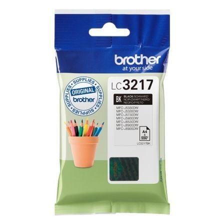 Cartucho de Tinta Original Brother LC - 3217BK/ Negro - Tiensol