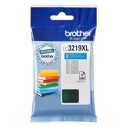 Cartucho de Tinta Original Brother LC - 3219C XL Alta Capacidad/ Cian - Tiensol