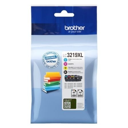 Cartucho de Tinta Original Brother LC - 3219XL Alta Capacidad Multipack/ Cian/ Magenta/ Amarillo/ Negro - Tiensol