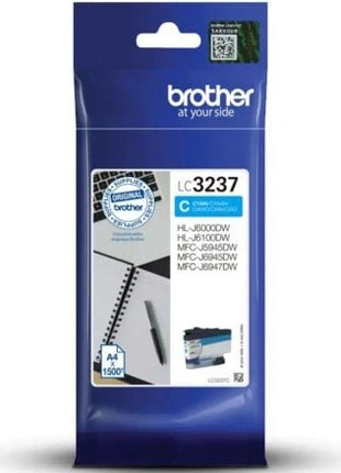 Cartucho de Tinta Original Brother LC - 3237C/ Cian - Tiensol