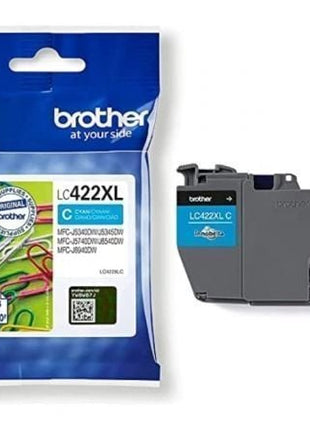 Cartucho de Tinta Original Brother LC - 422 XL Alta Capacidad/ Cian - Tiensol