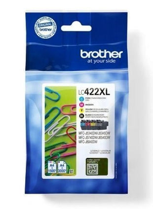 Cartucho de Tinta Original Brother LC - 422XL Alta Capacidad Multipack/ Cian/ Magenta/ Amarillo/ Negro - Tiensol