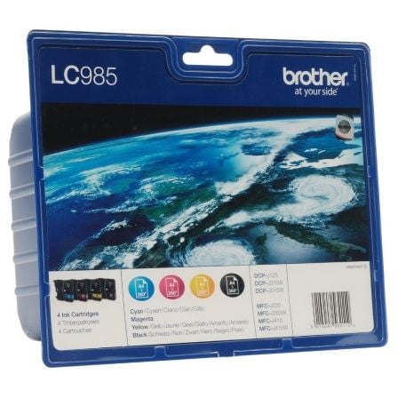 Cartucho de Tinta Original Brother LC - 985 Multipack/ Cian/ Magenta/ Amarillo/ Negro - Tiensol