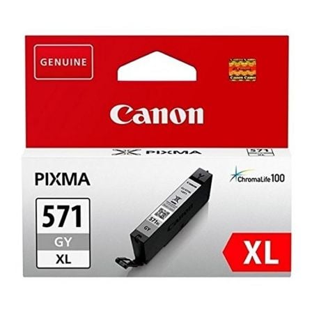 Cartucho de Tinta Original Canon CLI - 571XL Alta Capacidad/ Gris - Tiensol