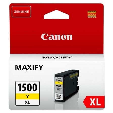 Cartucho de Tinta Original Canon PGI - 1500XL Alta Capacidad/ Amarillo - Tiensol