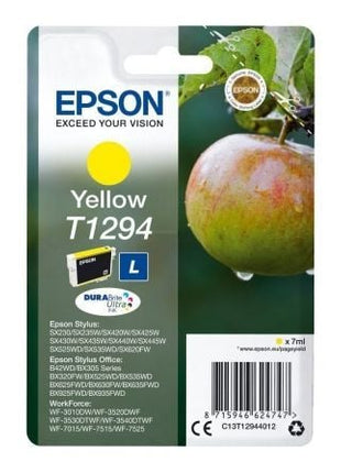 Cartucho de Tinta Original Epson T1294/ Amarillo - Tiensol