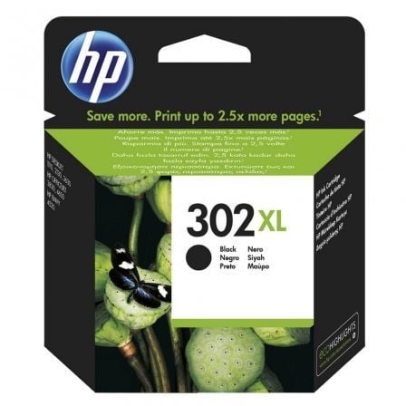 Cartucho de Tinta Original HP nº302 XL Alta Capacidad/ Negro - Tiensol