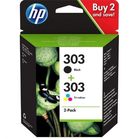 Cartucho de Tinta Original HP nº303 Multipack/ Negro/ Tricolor - Tiensol