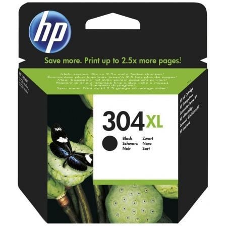 Cartucho de Tinta Original HP nº304 XL Alta Capacidad/ Negro - Tiensol