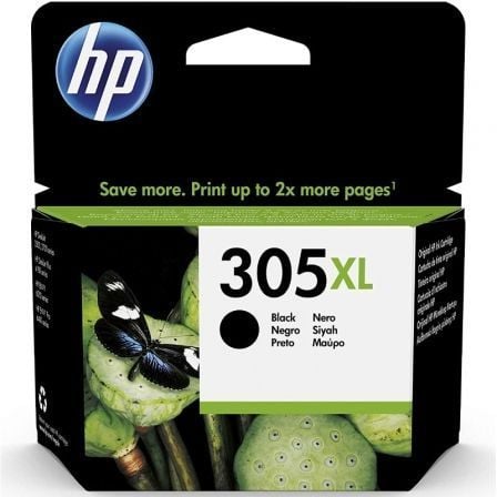 Cartucho de Tinta Original HP nº305 XL Alta Capacidad/ Negro - Tiensol