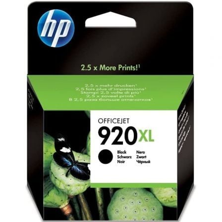 Cartucho de Tinta Original HP nº920 XL Alta Capacidad/ Negro - Tiensol