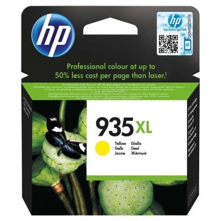 Cartucho de Tinta Original HP nº935 XL Alta Capacidad/ Amarillo - Tiensol