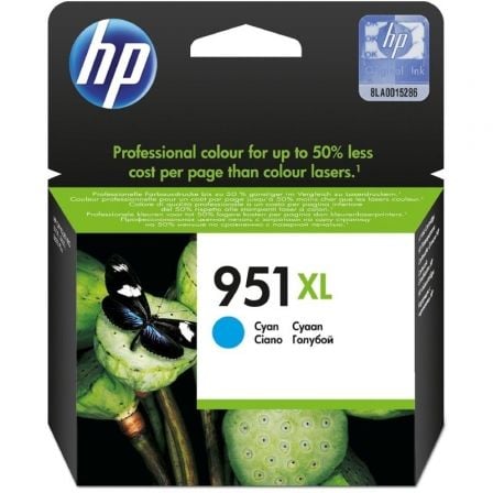 Cartucho de Tinta Original HP nº951 XL Alta Capacidad/ Cian - Tiensol