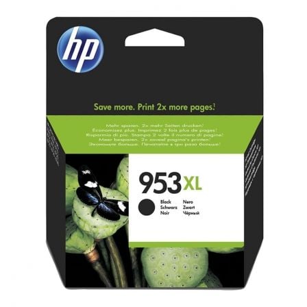 Cartucho de Tinta Original HP nº953 XL Alta Capacidad/ Negro - Tiensol