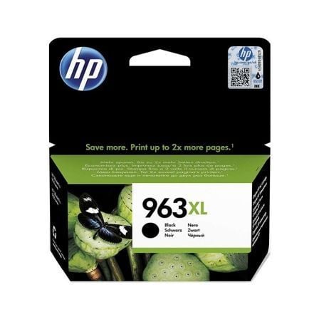 Cartucho de Tinta Original HP nº963 XL Alta Capacidad/ Negro - Tiensol