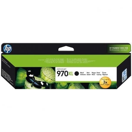 Cartucho de Tinta Original HP nº970 XL Alta Capacidad/ Negro - Tiensol